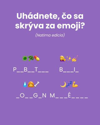 Kto trafí všetky 4, vyhráva! #natima #natimask #natios #natioshealth